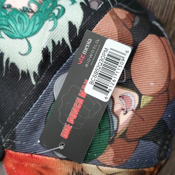 One Punch Man Graphic Snapback Hat - Brand New with Tags - Picture 7 of 10